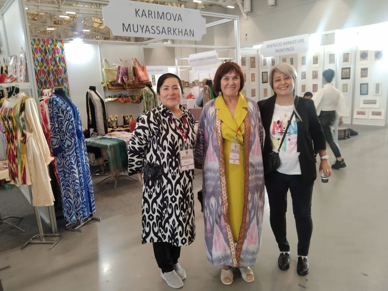 «Тадбиркор аёл» ассоциацияси Туркия давлатида бўлиб ўтаётган «Қўл меҳнати ва халқ амалий санъати» халқаро фестивалида иштирок этмоқда.